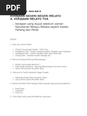 Hubungan Etnik Nota Bab 8