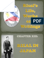 Rizal in Japan