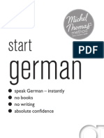 New Michel Thomas - Start German