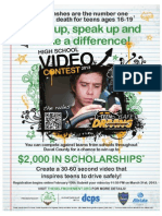 Stand Up, Speak Up and Make A Difference!: $2,000 in Scholarships