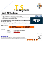 13843518 Higher Order Thinking Skills