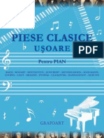 Piese clasice uşoare (album; pian)