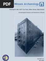 Download Arkwrights Mill Manchester by Wessex Archaeology SN13103466 doc pdf