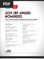 Download 2013 James Beard Foundation Nominees by CharlestonCityPaper SN131047289 doc pdf
