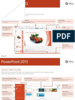 2013 PowerPoint Cheat Sheet