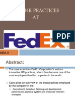 Fedex HR Policies and Practices