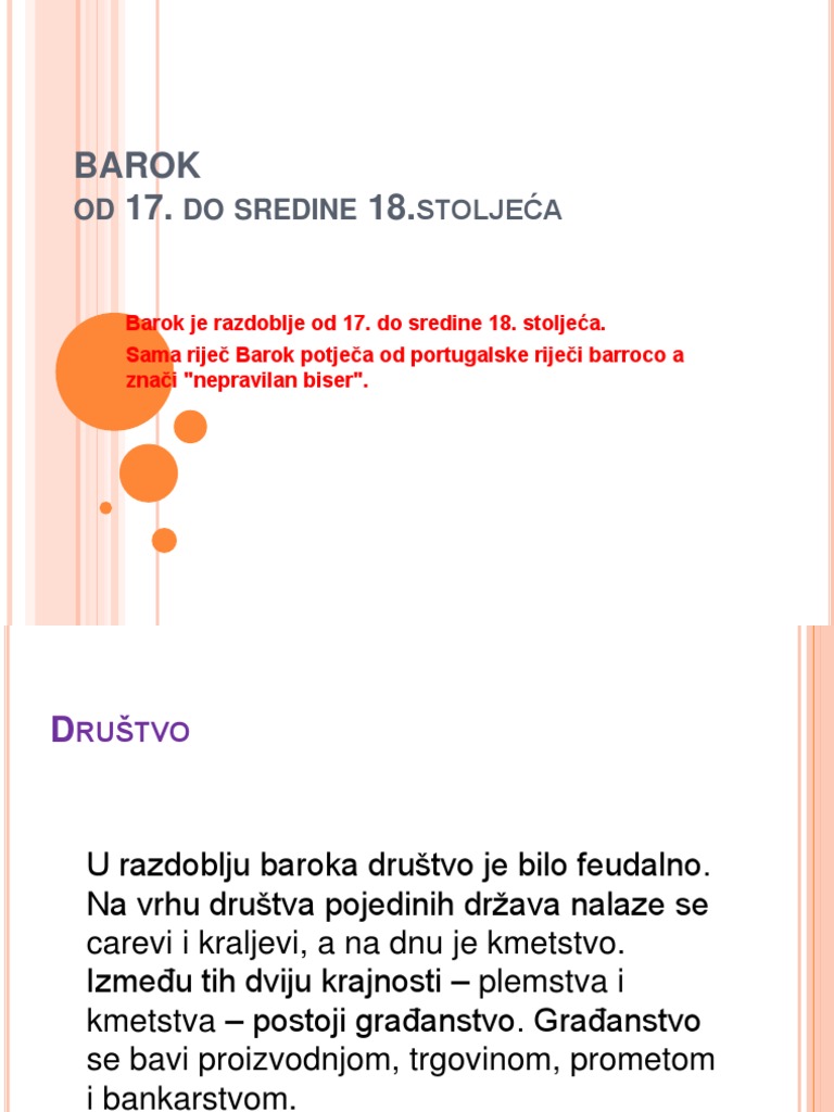 Barok | PDF