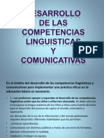 Desarrollo de Las Competencias Linguisticas y Comunicativas