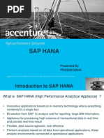 Introduction To SAP HANA