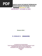 Download LAPORAN PROGRAM PENGOLAHAN DATABASE PERBANKAN by Rinaldi Suhardiono SN131057311 doc pdf