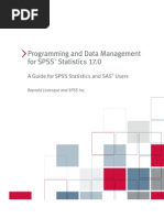 Download Programming and Data Management for SPSS Statistics 170 a Guide for SPSS Statistics and SAS Users by Hasan SN13105874 doc pdf