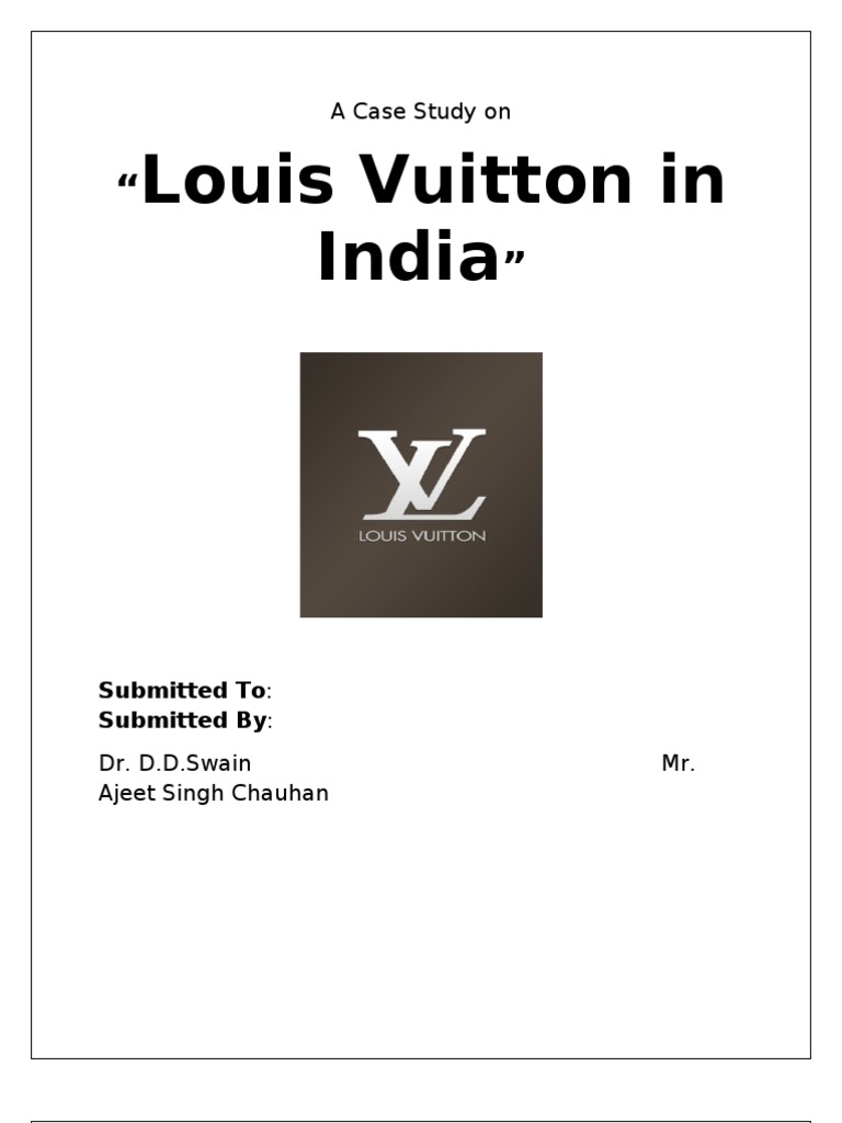Louis Vuitton - Case Study