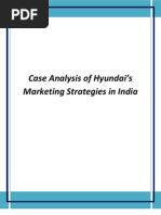 Download Hyundai Motors Case Study Analysis by Himanshu Bhatia SN131067817 doc pdf