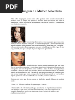 A Maquiagem e a Mulher Adventista