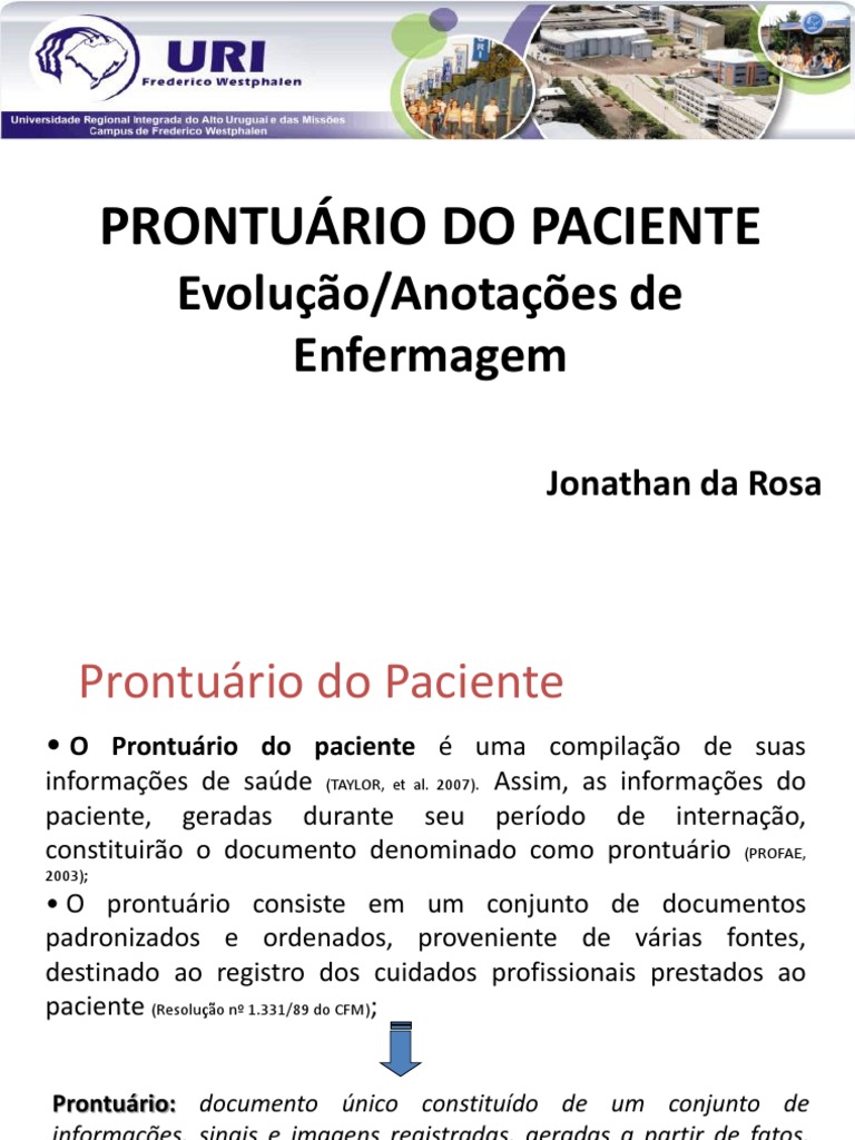 Diferença Entre Anotação De Enfermagem E Evolução