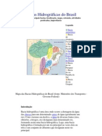 Bacias Hidrográficas do Brasil