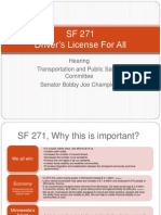 SF271 Presentation