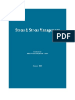 Stress & Stress Management: Produced by Klinic Community Health Centre