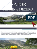 ŠATOR - Planina I Jezero