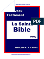 French Holy Bible Darby New Testament PDF