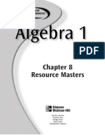 Algebra 8-1studyguide