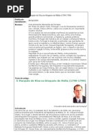 Marquês de Nisa no bloqueio de Malta