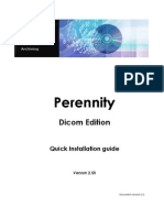 Perennity Dicom v2.50 Quick Installation Guide