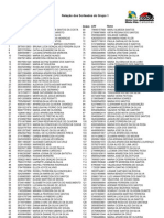 Relação dos Sorteados do Grupo 1 Prefeitura Municipal de Campinas