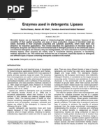 Download Enzymes Used in Detergents by Alina Baciu SN131127786 doc pdf