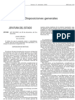 Ley 50-2002 de 26 de Diciembre de Fundaciones (Estado)