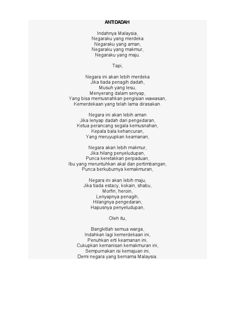 Koleksi Sajak Ppda Pdf