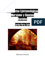 Perez Soto, Carlos - Diferencias Epietemologicas Marxismo y Ciencias Sociales