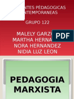 presentacion pedagogica marxista