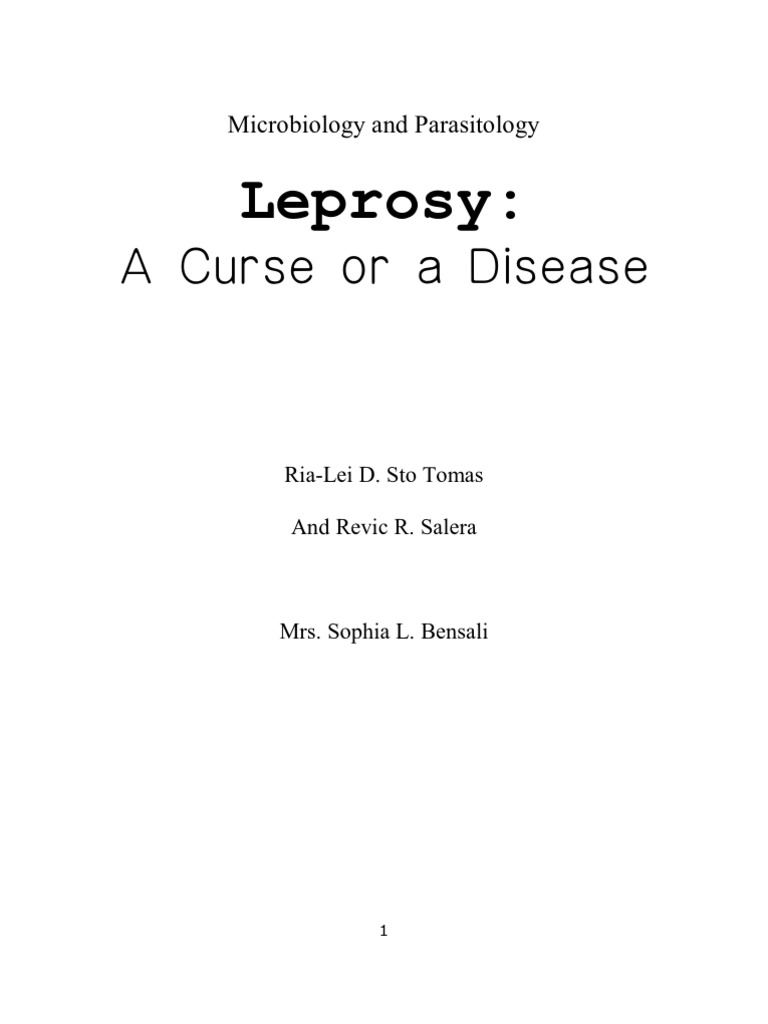 Leprosy related thesis image