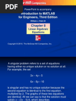 Introduction To MATLAB For Engineers, Third Edition