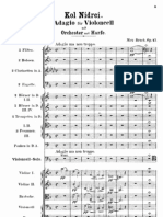 Bruch - Kol Nidrei Op. 47 Orch. Score