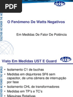 Fenomeno Watts Negativos
