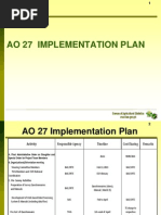 AO 27 Workplan