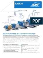 Teg Dehydration Pumps: TEG Pump Reliability You Expect From Cat Pumps®
