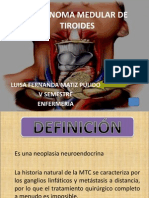 Carcinoma Medular Tiroides Presentacion.