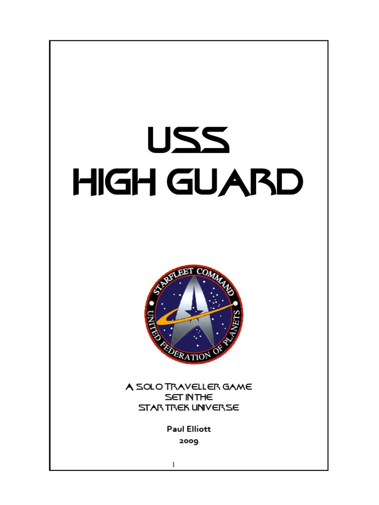 High Guard Pdf