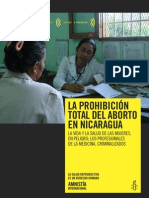 Proyecto Para El Aborto en Nicaragua