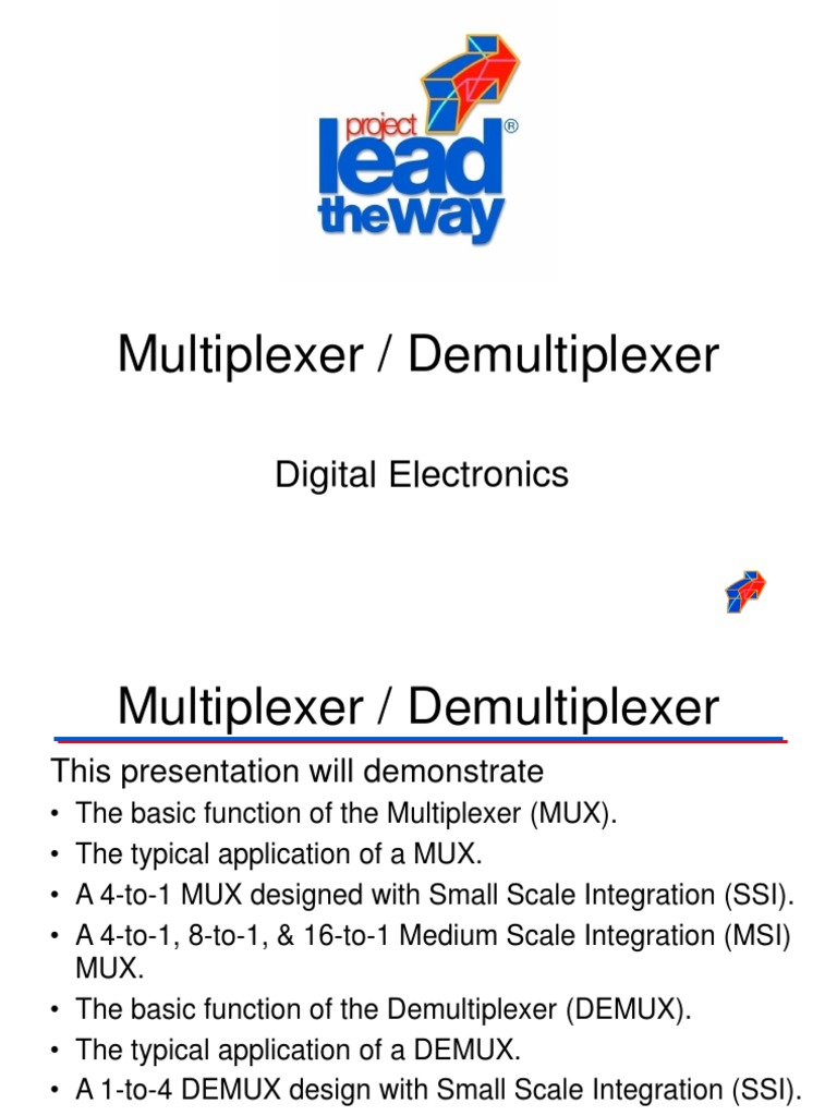 Multiplexers Demultiplexers PDF Electrical Circuits Electronic Design