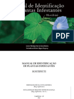 Manual de Identificação de Plantas Infestantes