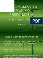 Del Consumismo Al Consumo Responsabel