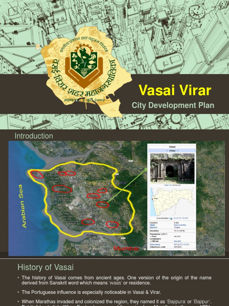 Vasai-Virar City Development Overview | PDF | Transport | Labour