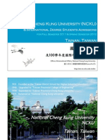 National Cheng Kung University (NCKU) : & International Degree Students Admissions