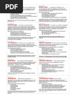 Download Cheat Sheet CARDS PUA by mstags SN131175511 doc pdf