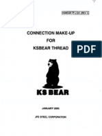 Connection Make Up Torque For JFE Bear