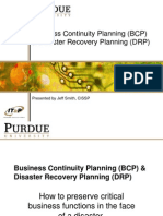 Business Continuity Planning (BCP) & Disaster Recovery Planning (DRP)